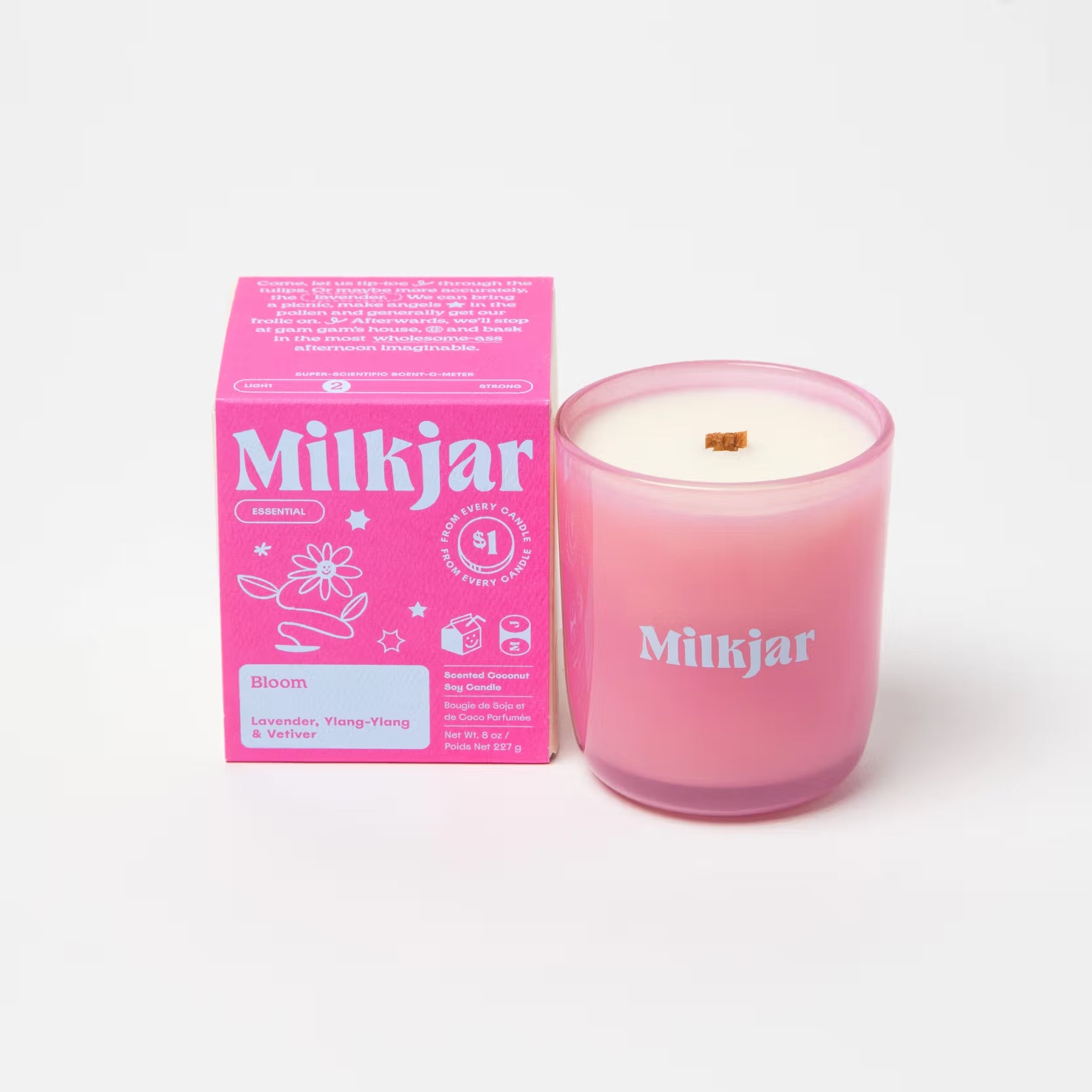 Milk Jar Candles