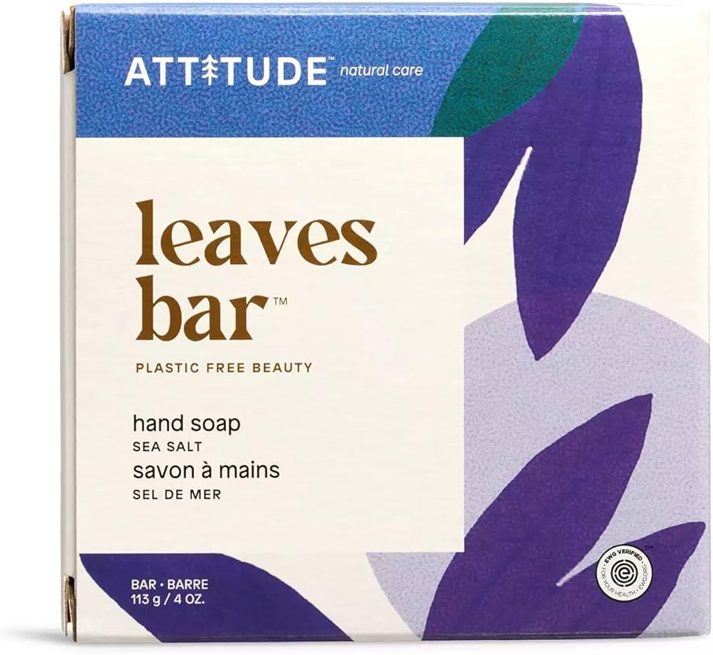 Attitude Leaves Bar Hand Soap