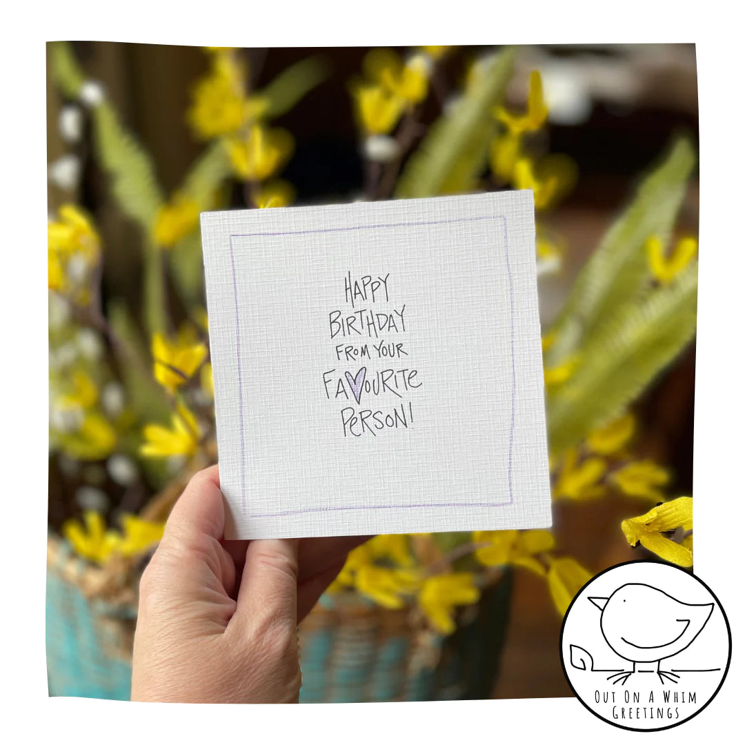 Out on a Whim Birthday Cards