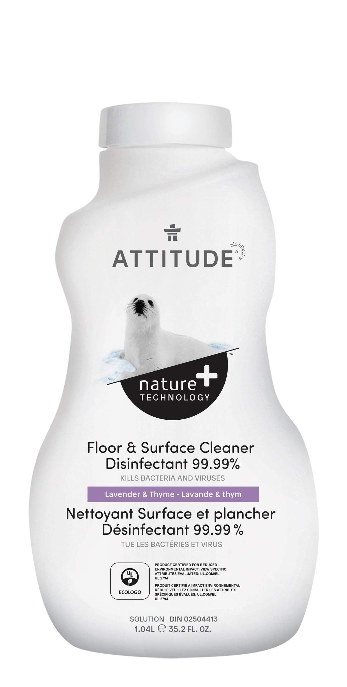 Attitude Floor and Surface 99.9% Disinfecting Cleaner