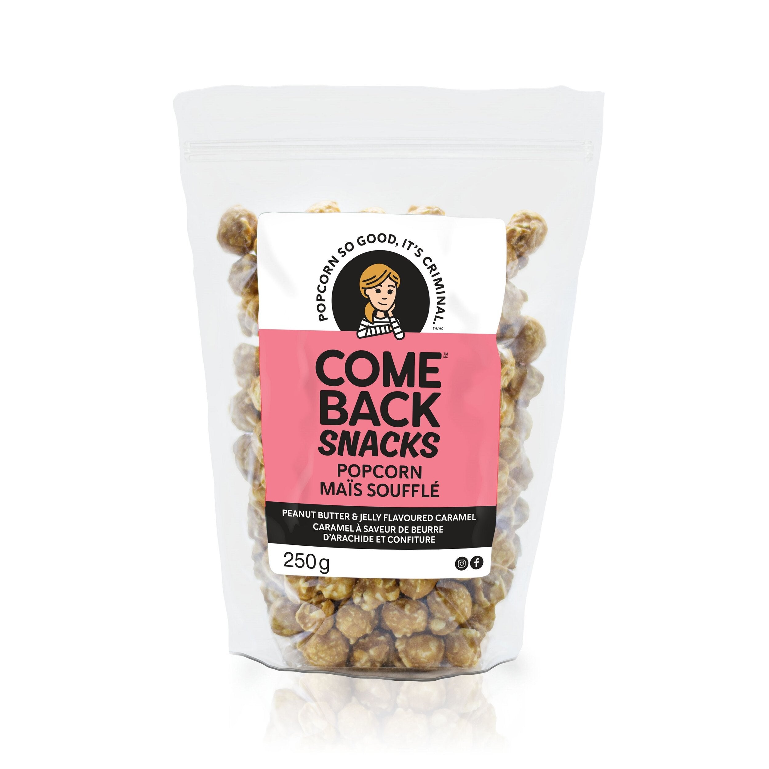 Comeback Snacks Sweet Popcorns