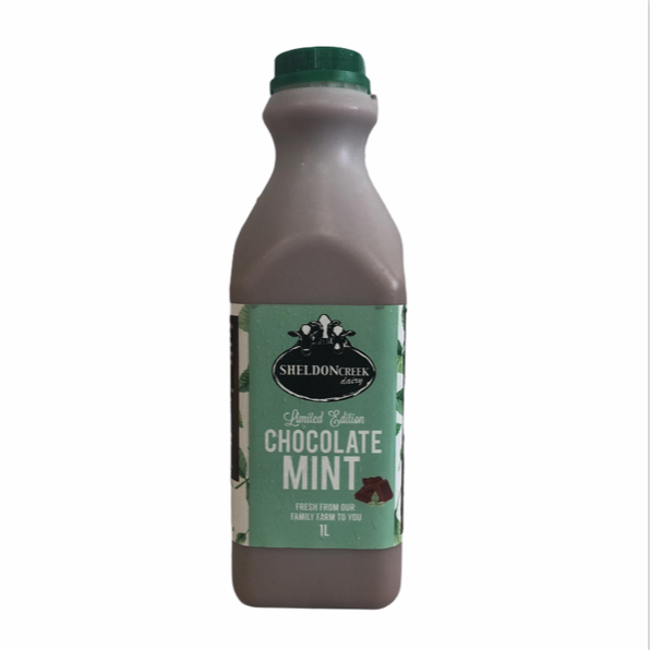 Sheldon Creek Dairy Chocolate Mint Milk
