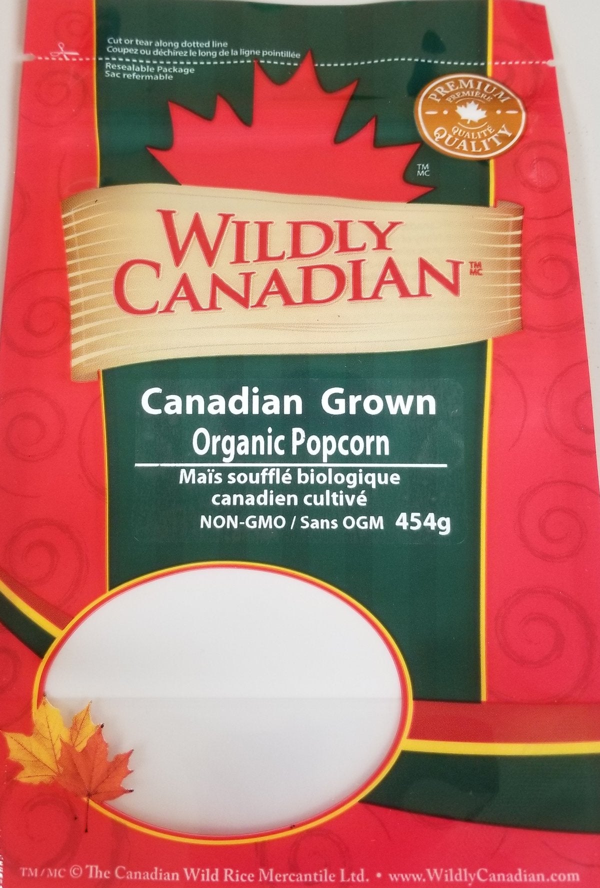 Wildly Canadian Popcorn