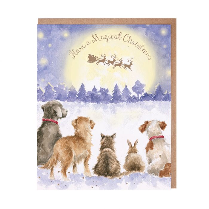 Wrendale Christmas Greeting Card